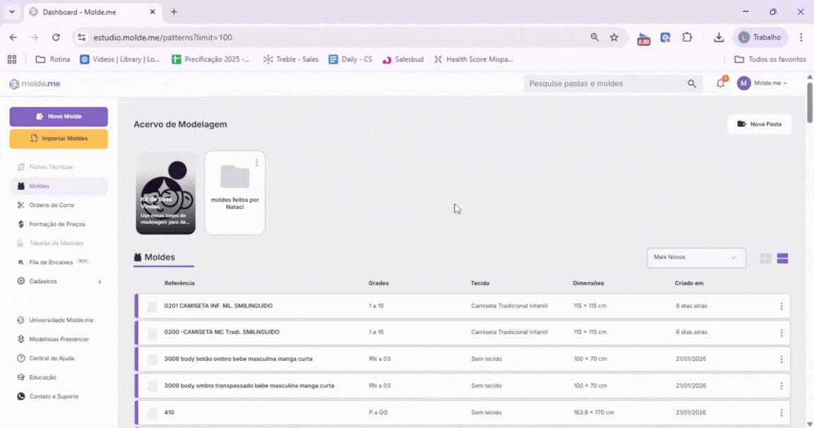 Planos e pagamentos.